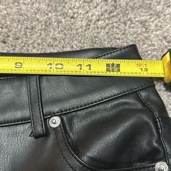 Zara faux leather pants size 2 - Picture 7 of 7